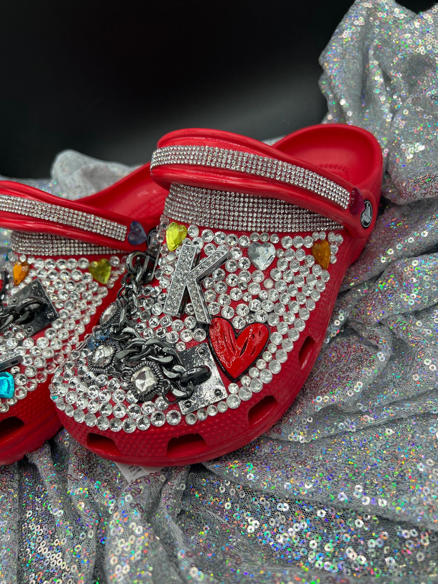 "All Blinged Out" Custom Crocs