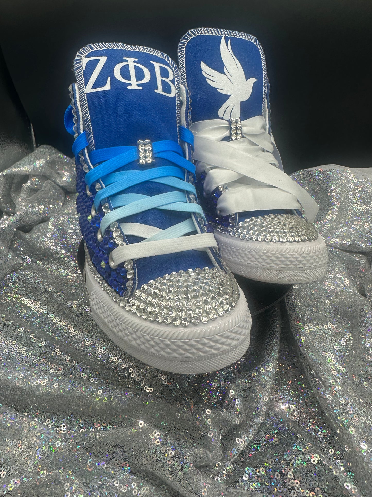 Greek'd Up Converse Collection-High Top-ZPB:The finER woman