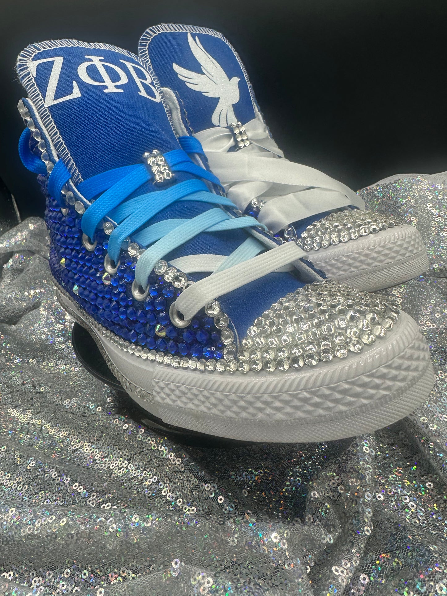 Greek'd Up Converse Collection-High Top-ZPB:The finER woman