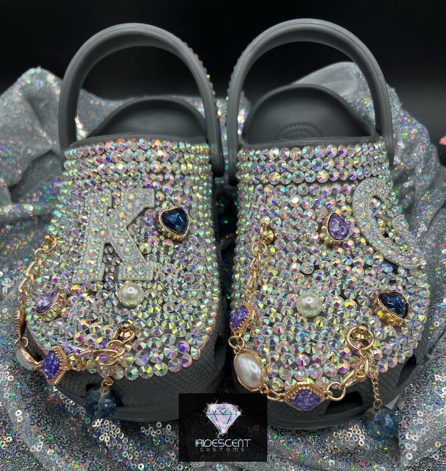 "All Blinged Out" Custom Crocs