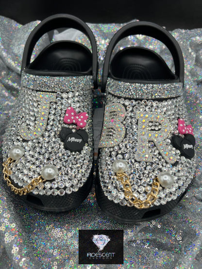 "All Blinged Out" Custom Crocs