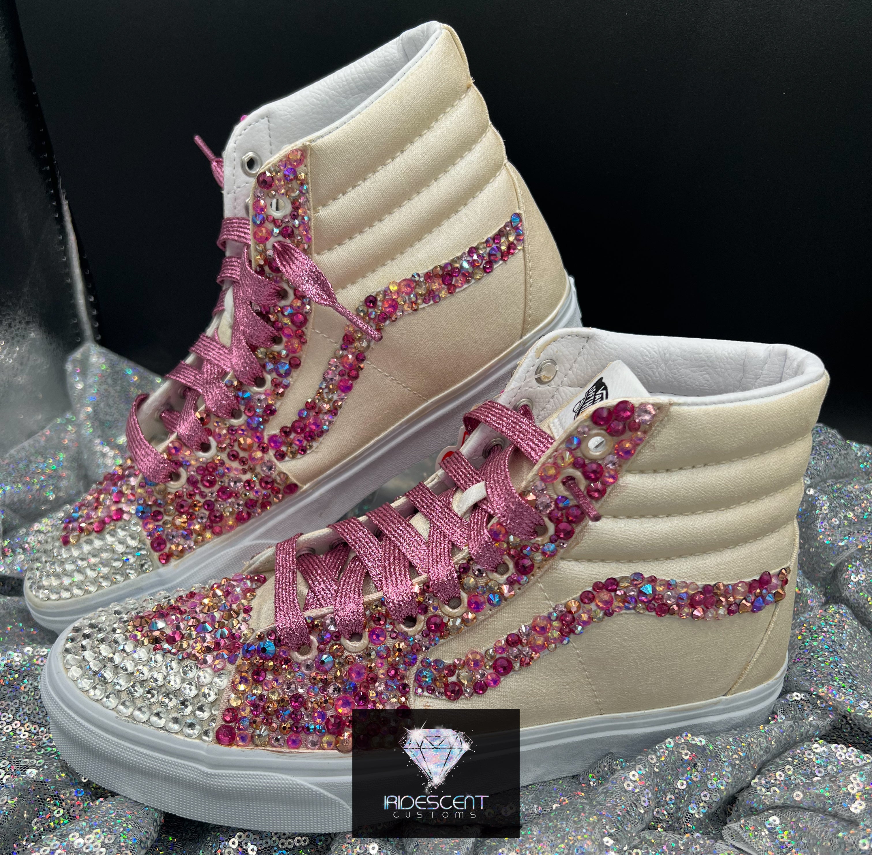 Rhinestone vans Clearance