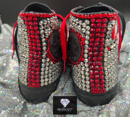 All Blinged Out Custom Converse-Kids