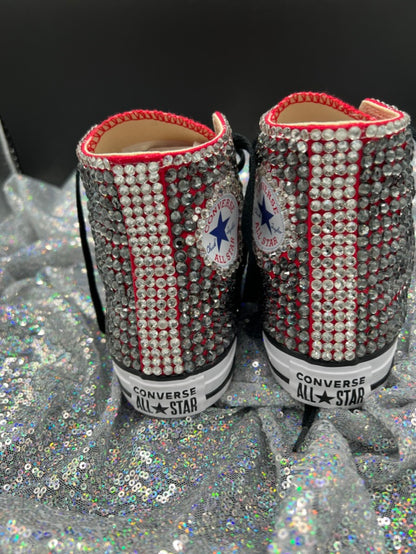 All Blinged Out! Adult Low Top Chucks