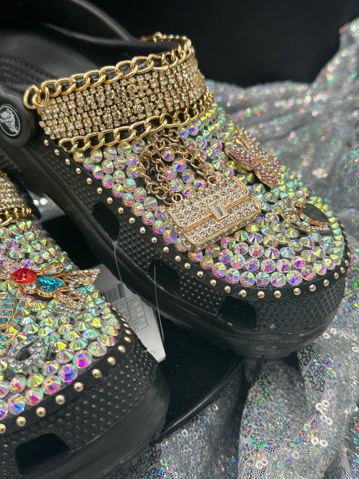 "All Blinged Out" Custom Crocs