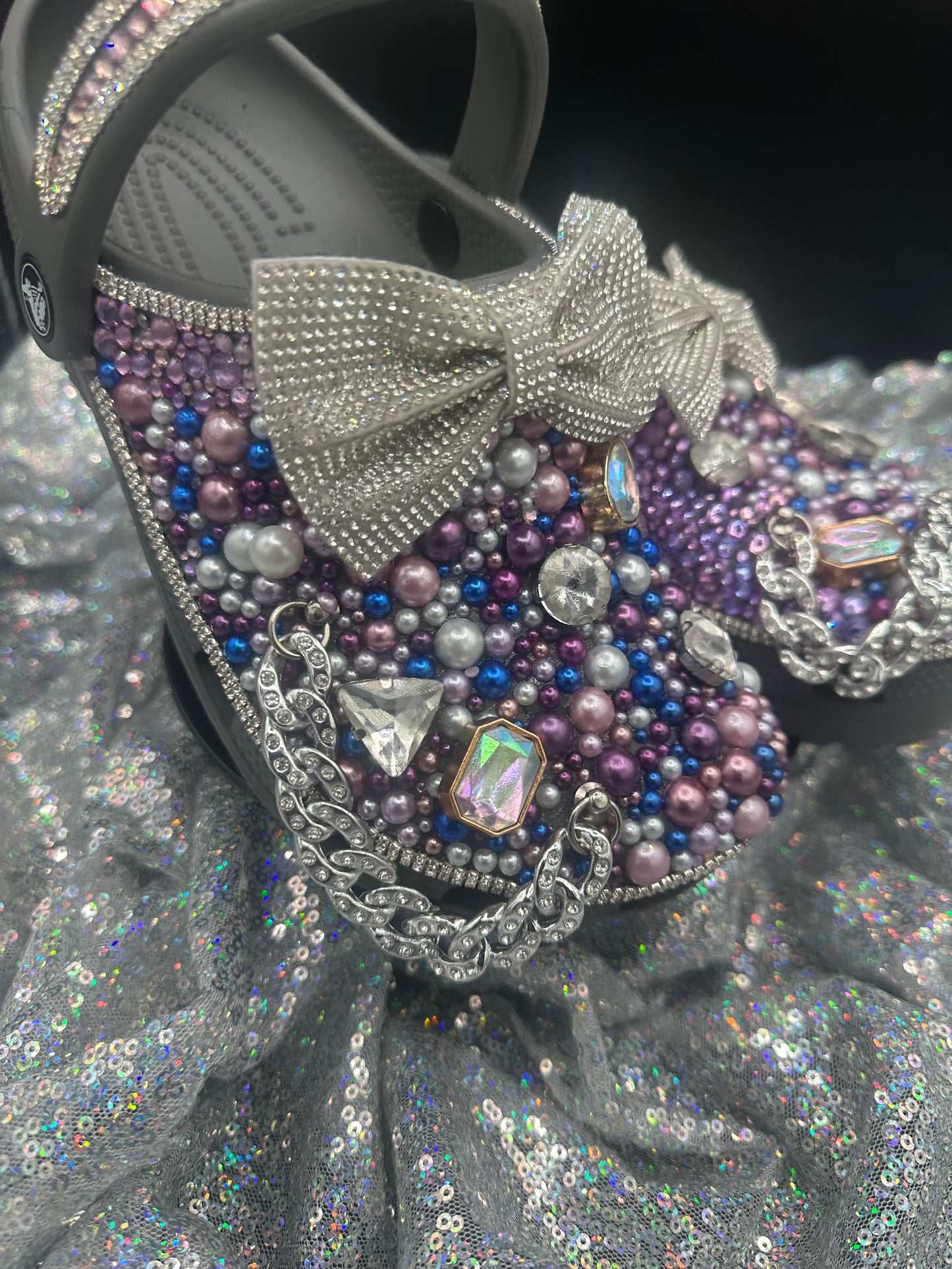 "All Blinged Out" Custom Crocs