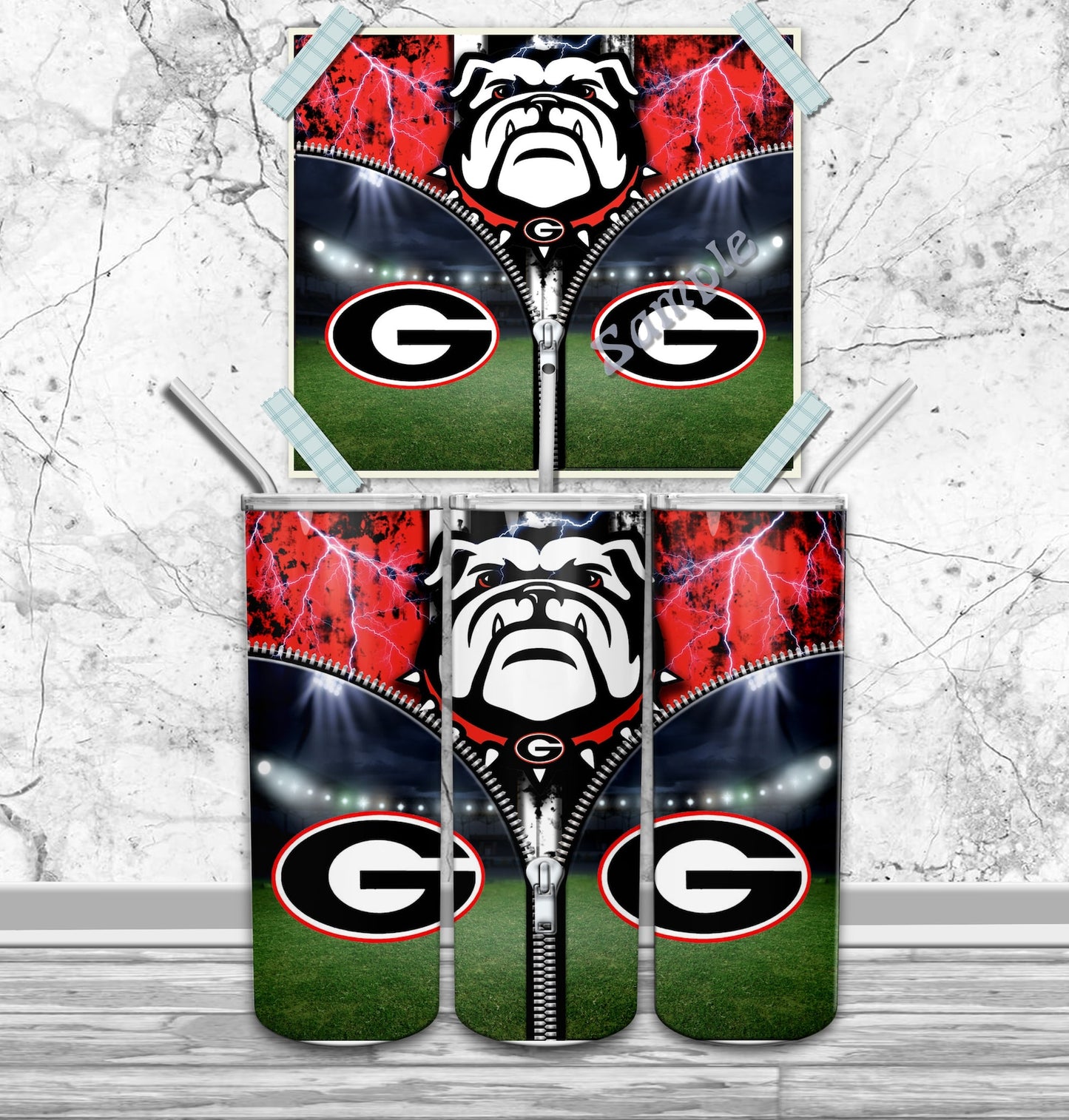 Georgia vs. Florida 20oz Tumblers