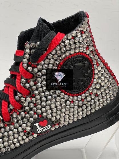 All Blinged Out! Adult Low Top Chucks