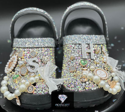 "All Blinged Out" Custom Crocs