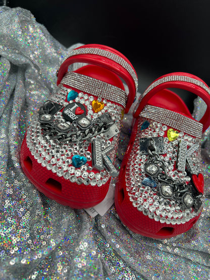 "All Blinged Out" Custom Crocs