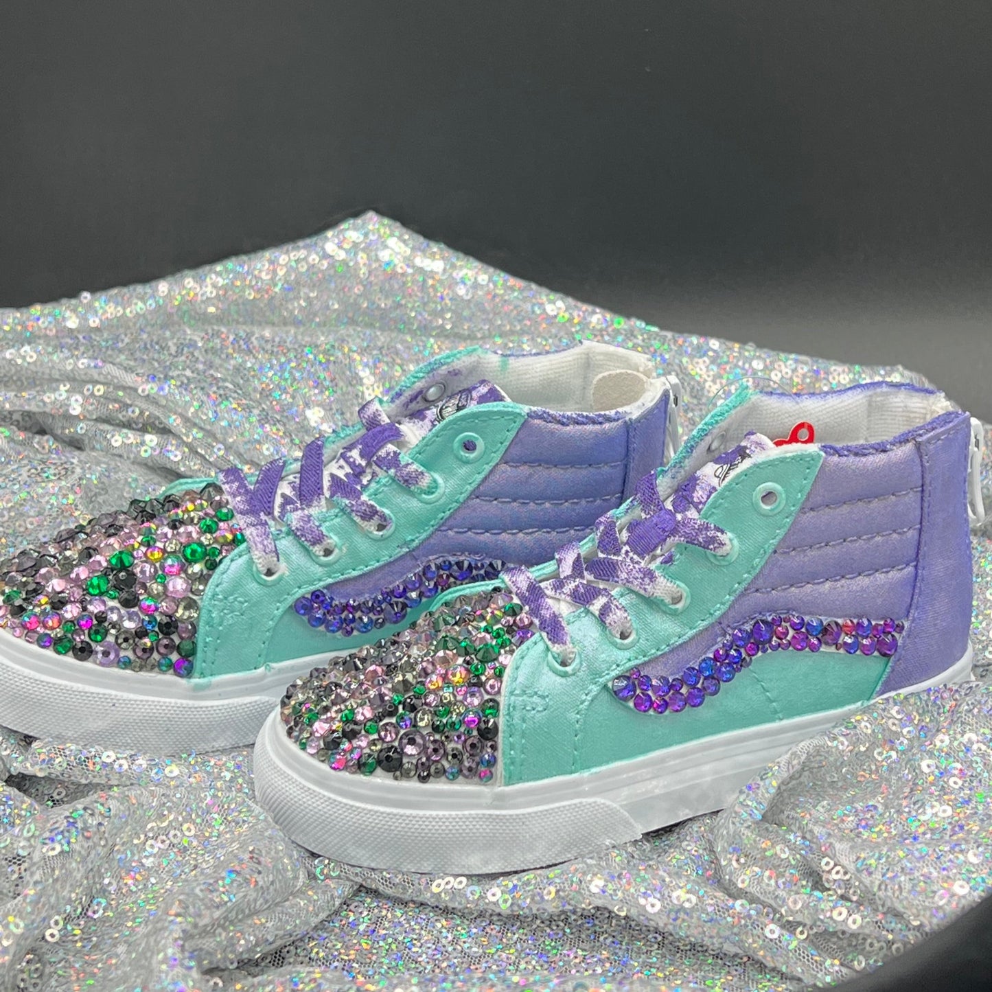 Custom Bling Vans- Kids