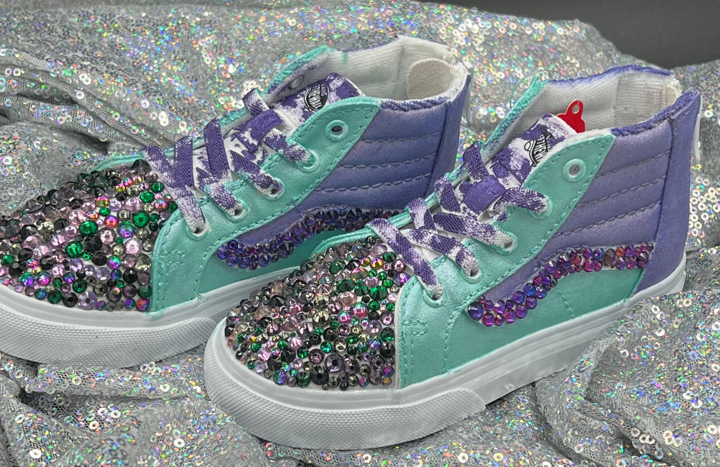 Custom Bling Vans- Kids