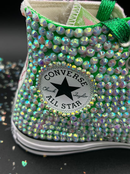 Greek'd Up Converse Collection-High Top-The Pretty Girl