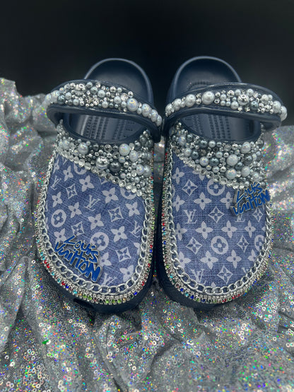 "Luxury Me" Custom Crocs-Clogs