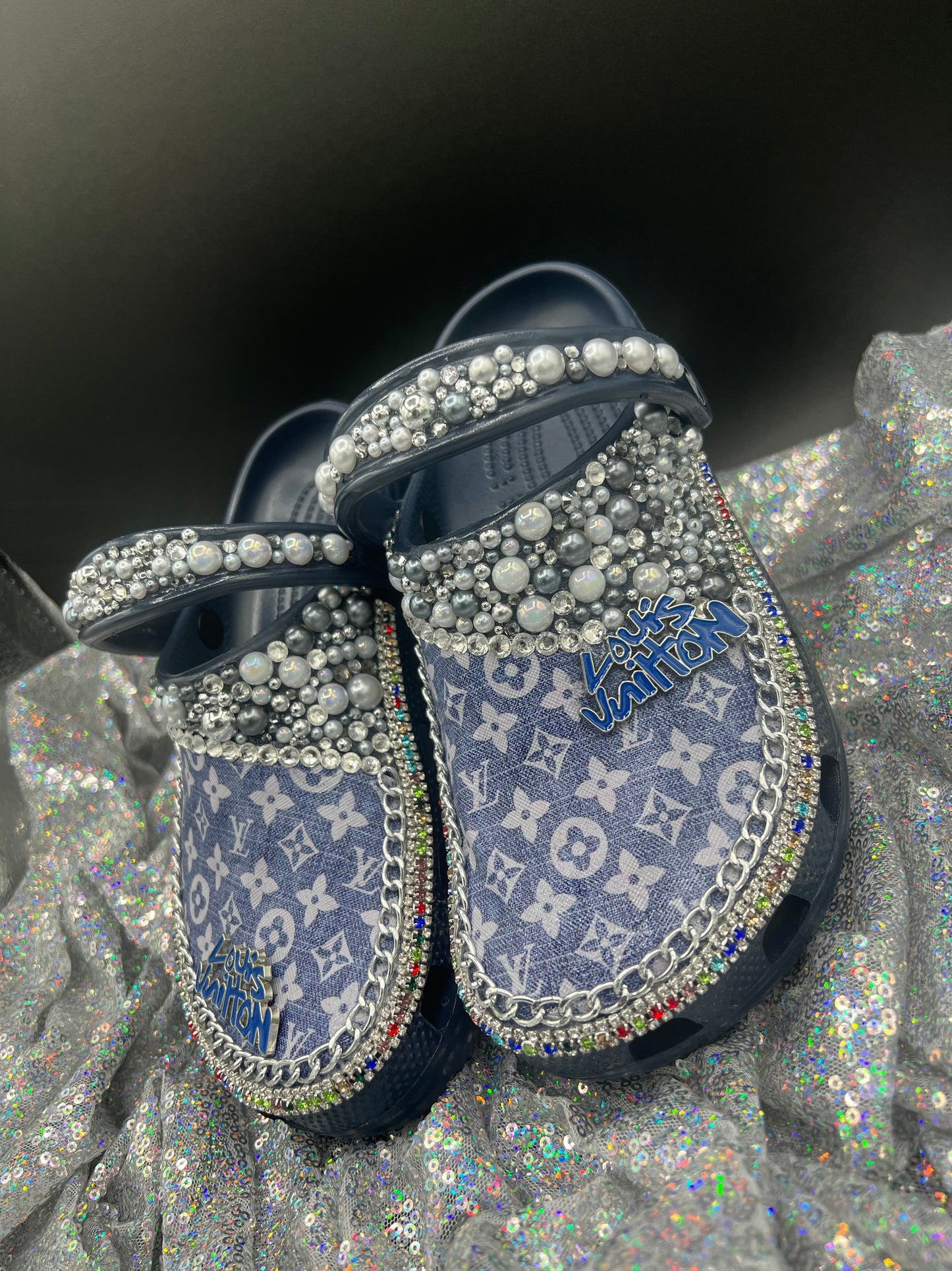 "Luxury Me" Custom Crocs-Clogs