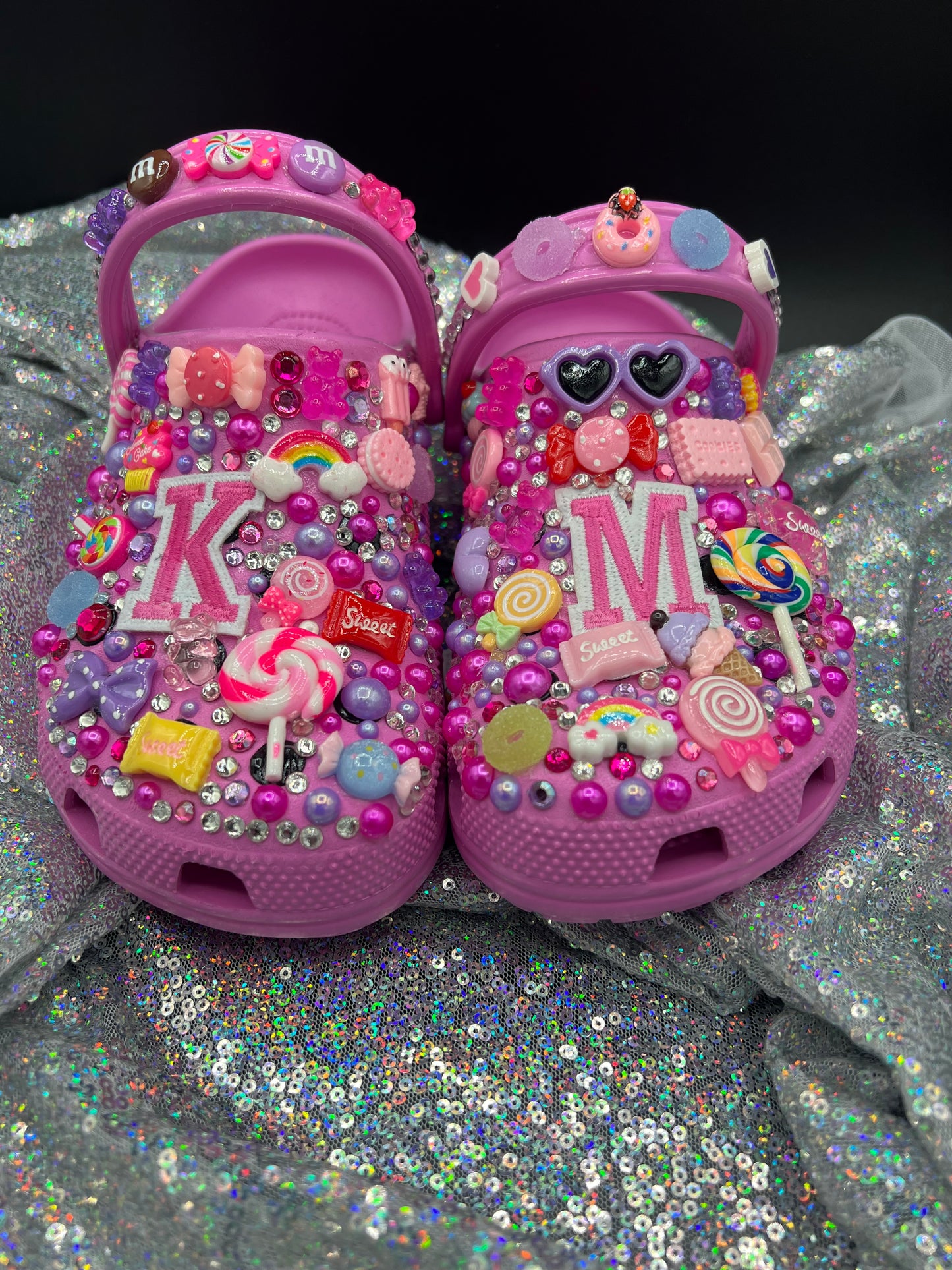 Adult "Candy Girl" Custom Crocs