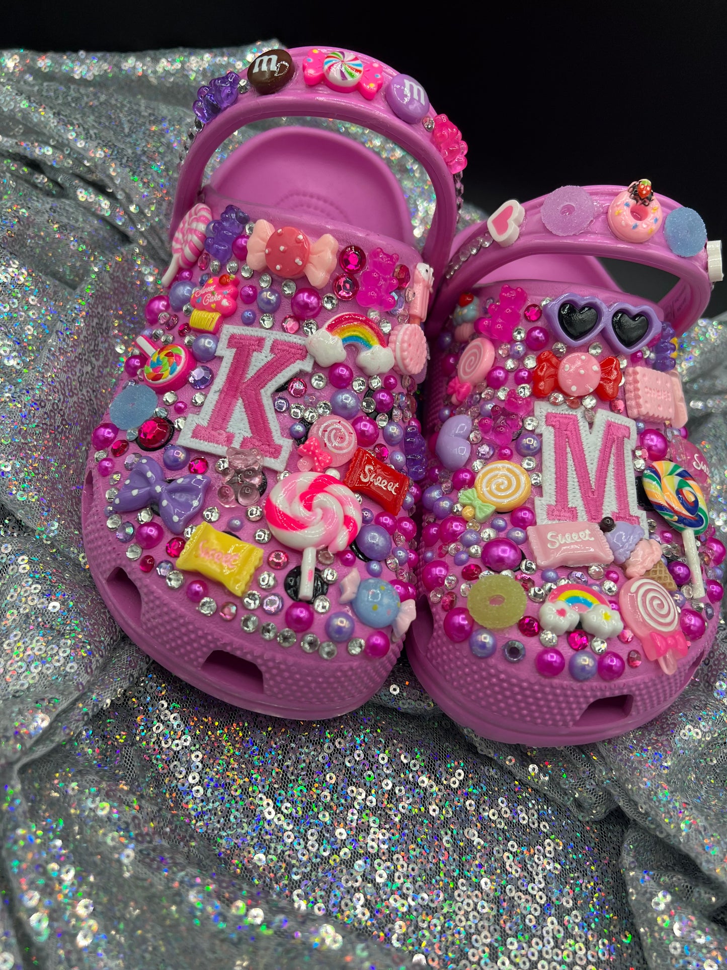 Adult "Candy Girl" Custom Crocs