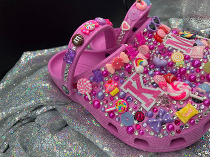 Adult "Candy Girl" Custom Crocs