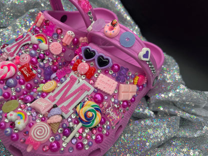 Adult "Candy Girl" Custom Crocs