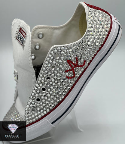 All Blinged Out! Adult Low Top Chucks