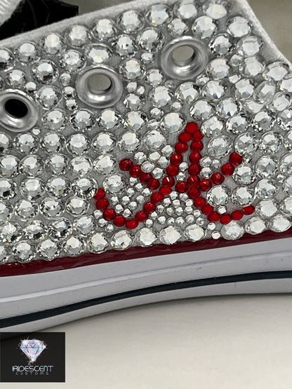 All Blinged Out! Adult Low Top Chucks