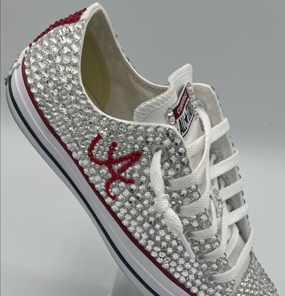 All Blinged Out! Adult Low Top Chucks