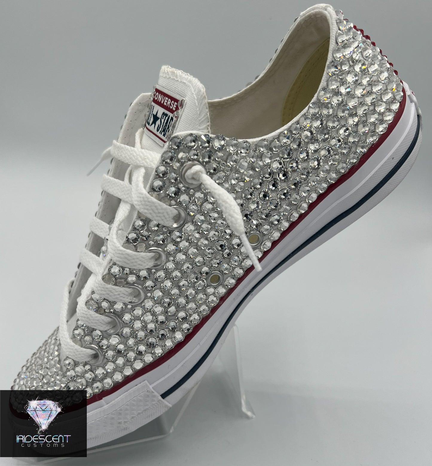 All Blinged Out! Adult Low Top Chucks