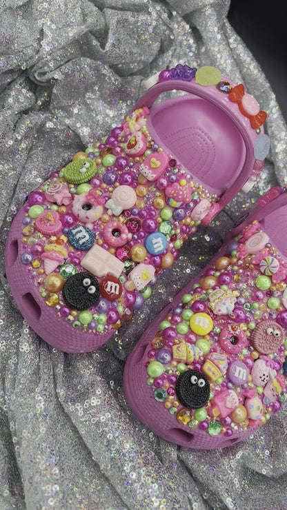 Adult "Candy Girl" Custom Crocs