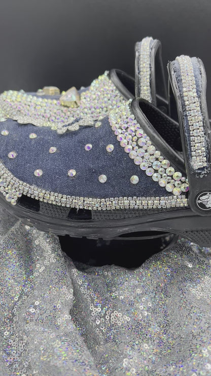 Diamonds & Pearls- Custom Crocs- ADULT