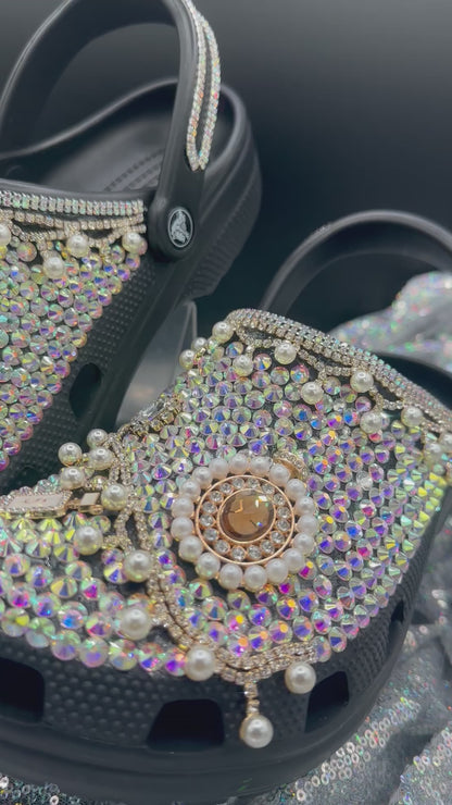 "All Blinged Out" Custom Crocs