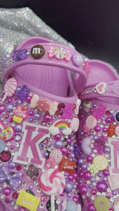 Adult "Candy Girl" Custom Crocs