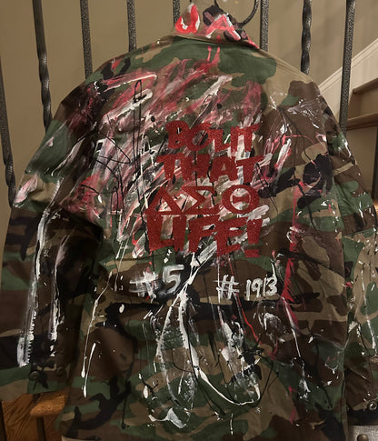 Greek'd Up Custom Jacket